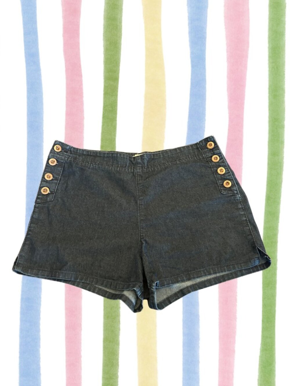 💙✨ MODCLOTH PINS & NEEDLES DENIM SHORTS | SIZE 32 ✨💙